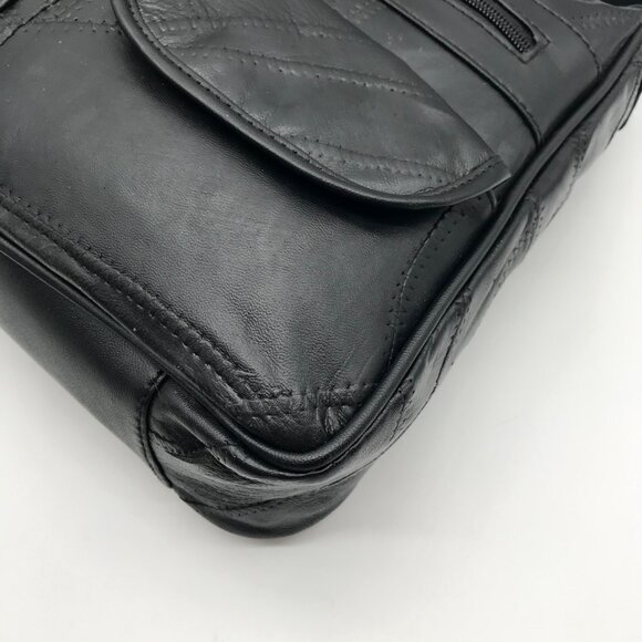 Unbranded Black Multi Pocket Crossbody Bag - Picture 7 of 10